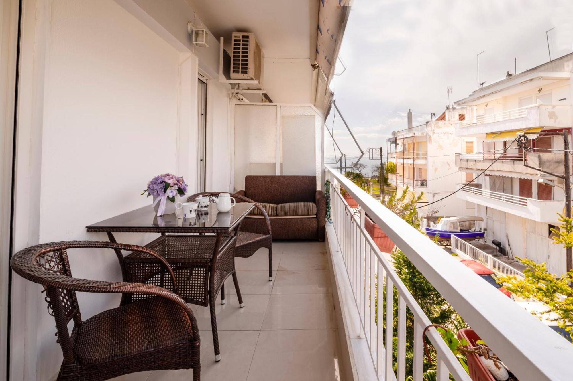 Emi'S Beach Apartment Nea Kallikrateia Eksteriør bilde